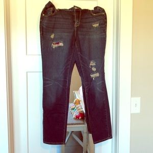 Jeans with Destruction